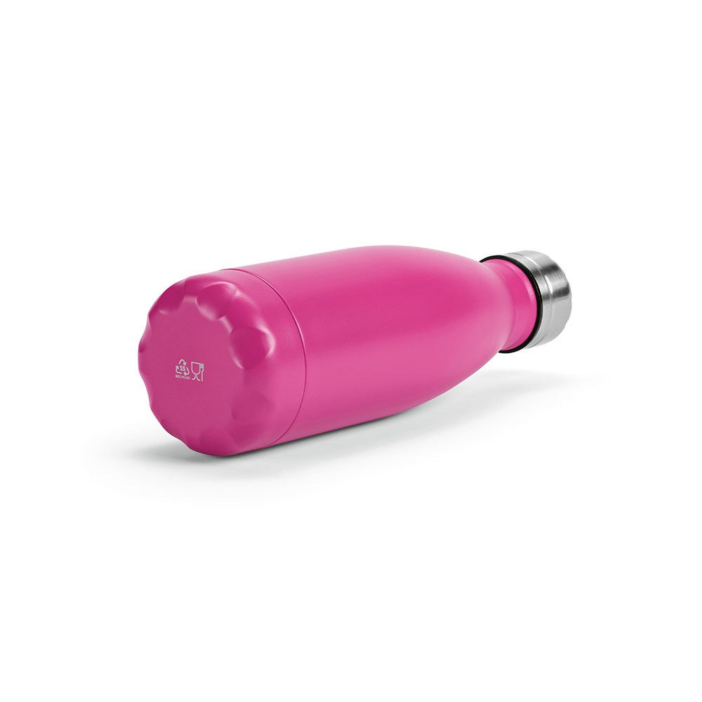 Mississippi 450 fles gerecycled roestvrij staal 430 ml - Fuchsia