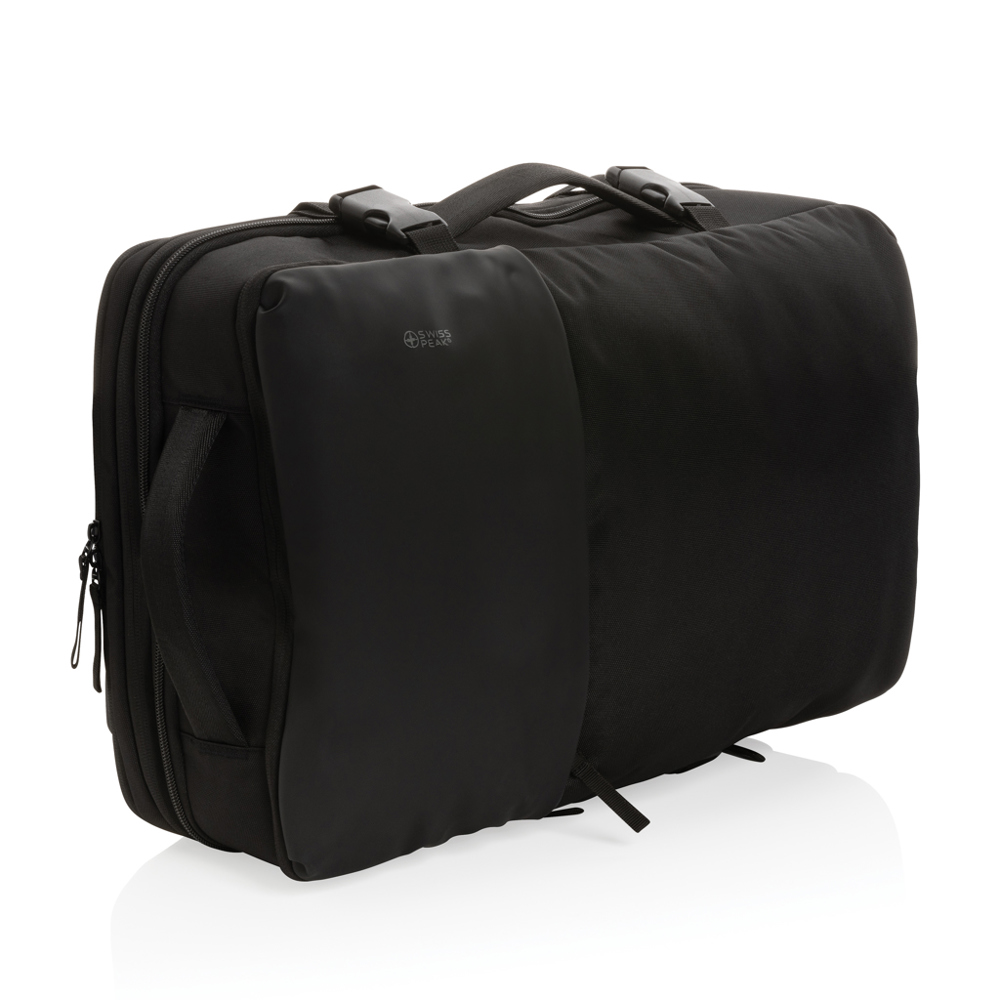 Swiss Peak AWARE™ RPET 15.6" uitbreidbare weekendrugzak