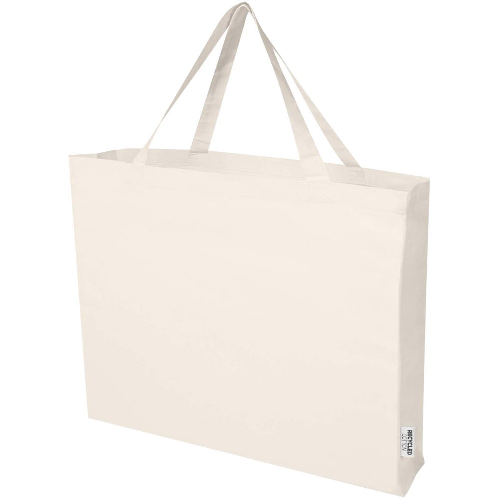 Odessa draagtas van 220 g/m² GRS gerecycled katoen 40L - voor bedrijven en relatiegeschenken