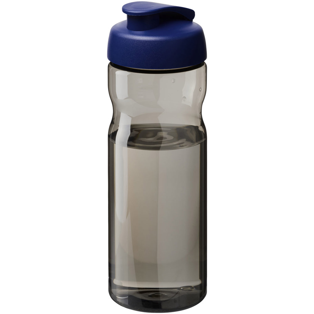 H2O Active® Eco Base 650 ml sportfles met kanteldeksel - kopen of bedrukken - Houtskool, Blauw