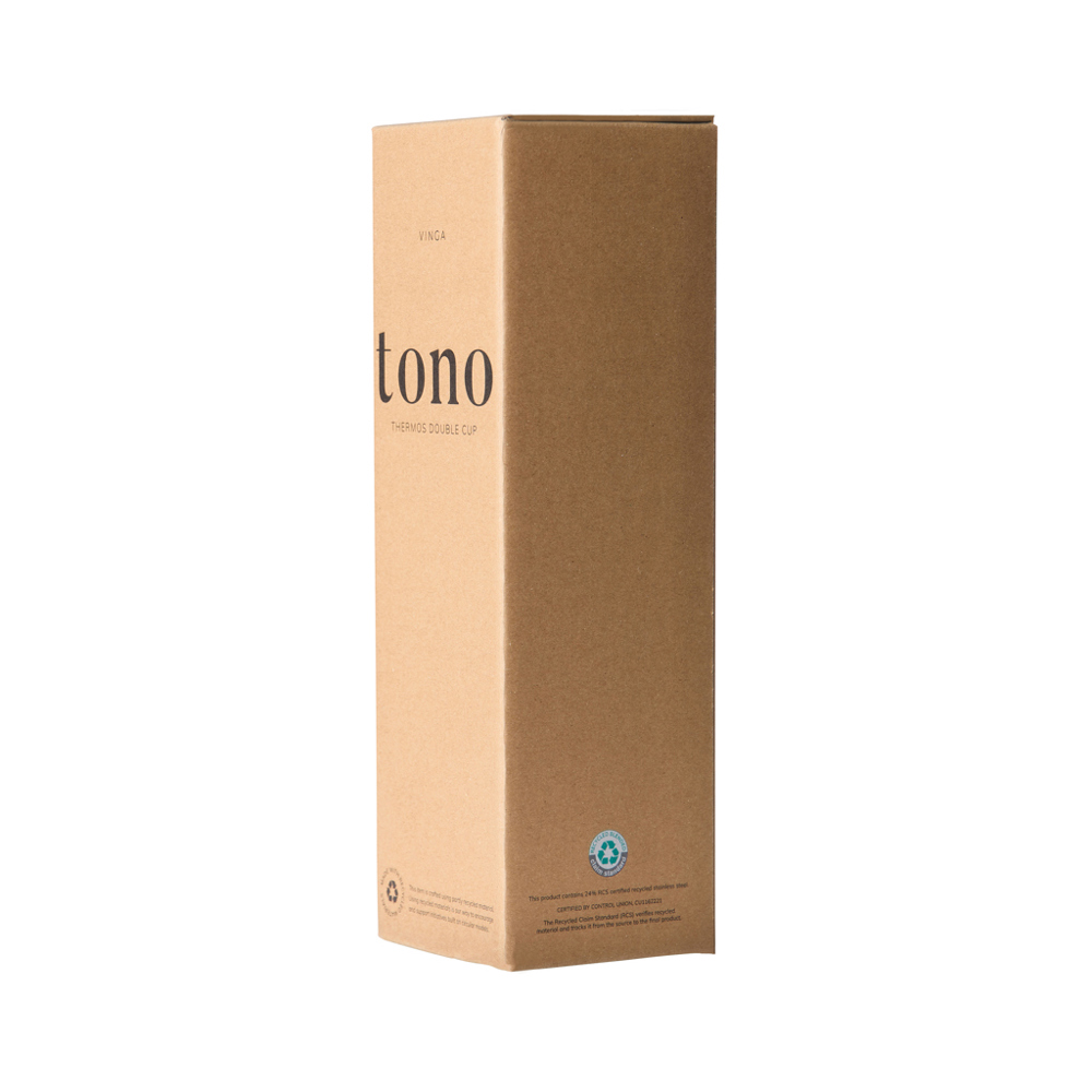 VINGA Tono RCS vacuümfles met 2 bekers 750 ML