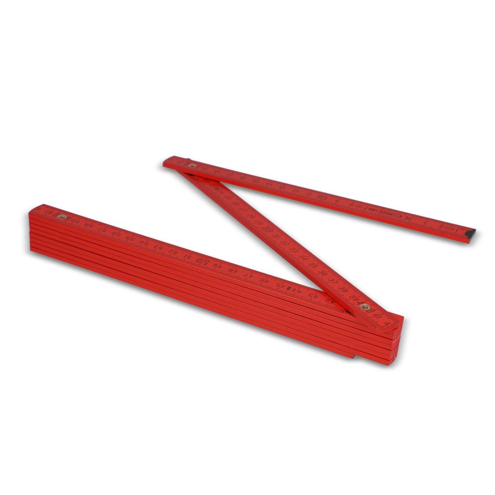 Duimstok hout 2m premium gekleurd