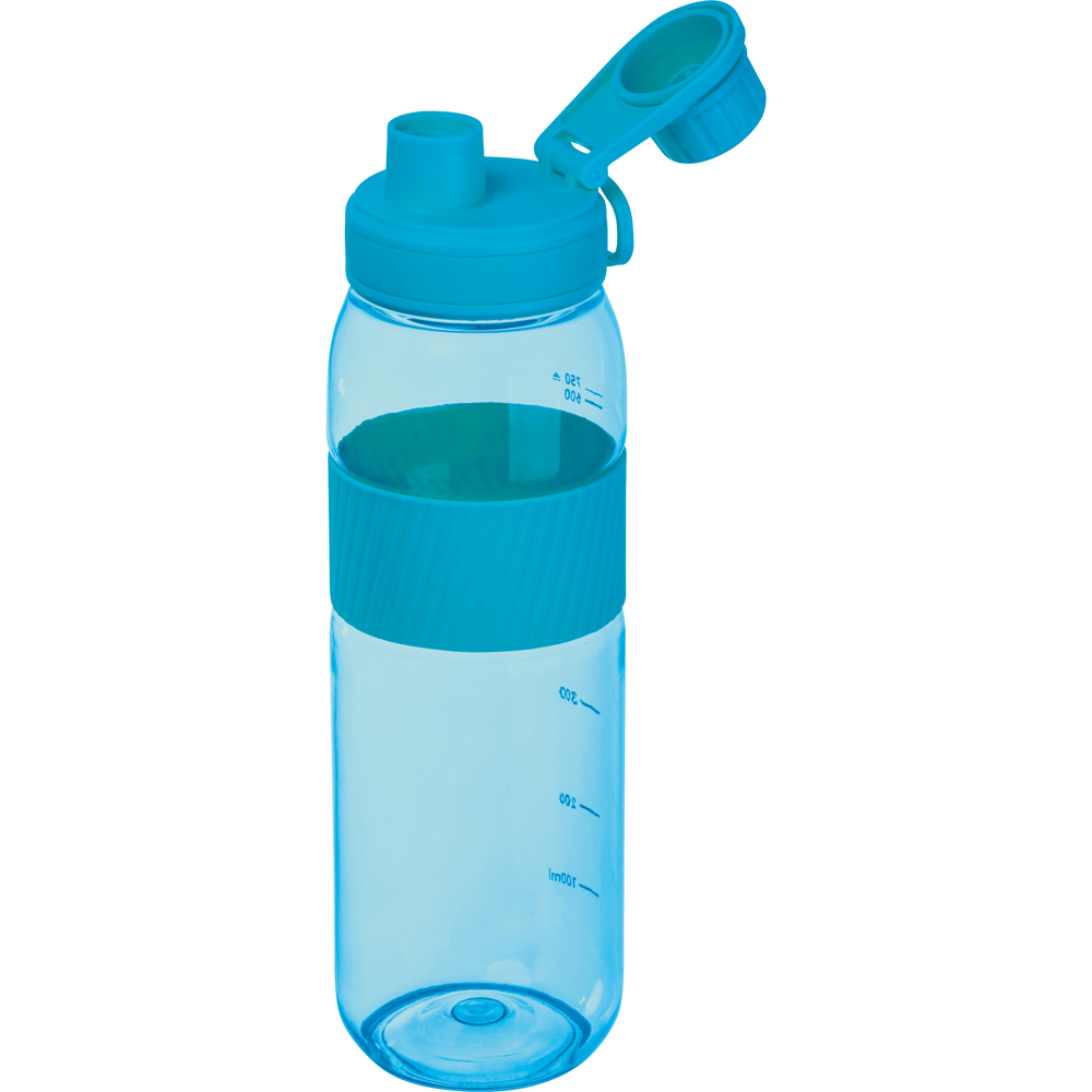 Tritan waterfles met siliconen handvat