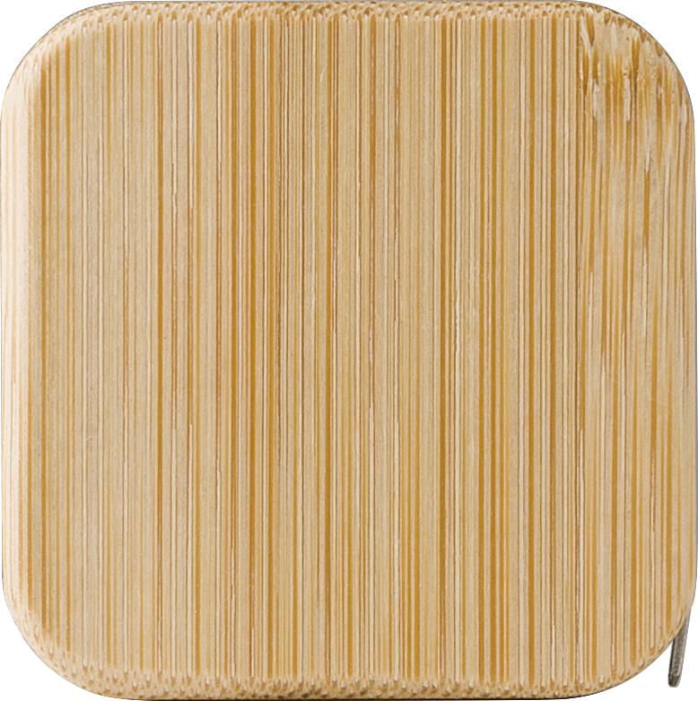 Bamboe meetlint Callum - kopen of bedrukken - Bruin