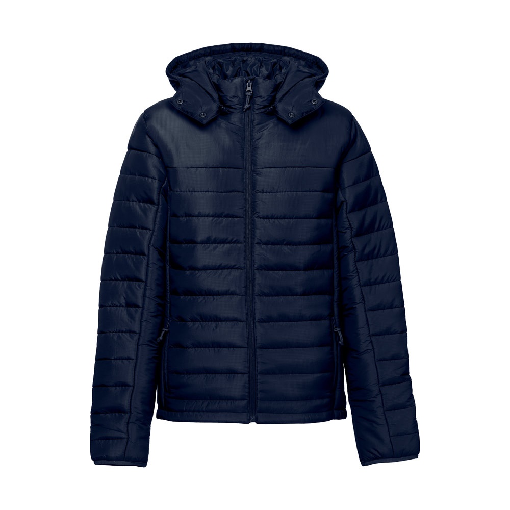 THC SHIELD WOMEN. Damesvest met capuchon - bedrukt of onbedrukt verkrijgbaar - Marineblauw
