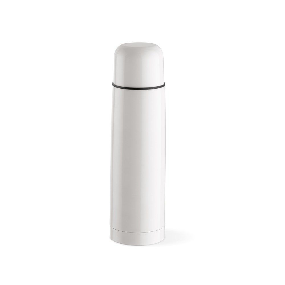 Donau thermos gerecycled roestvrij staal 500 ml - Wit