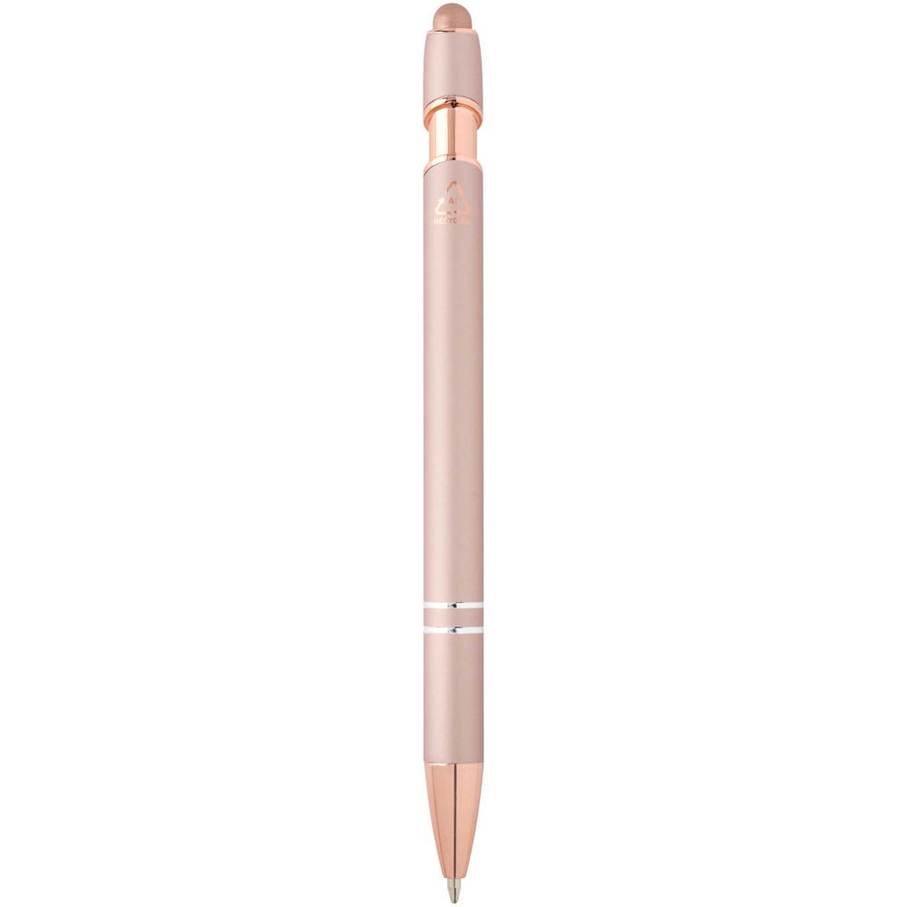 Nanna balpen met roségouden afwerking (zwarte inkt)