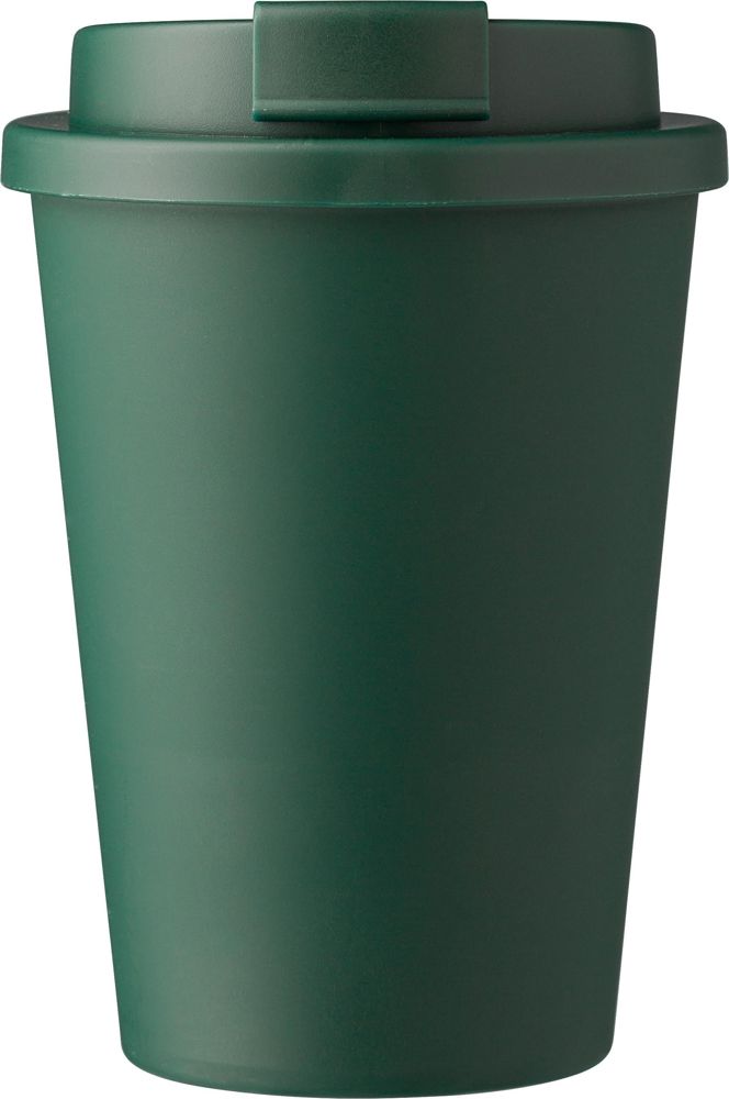 PP to go mok (350 ml) Gabriela - bedrukt of onbedrukt verkrijgbaar - Groen