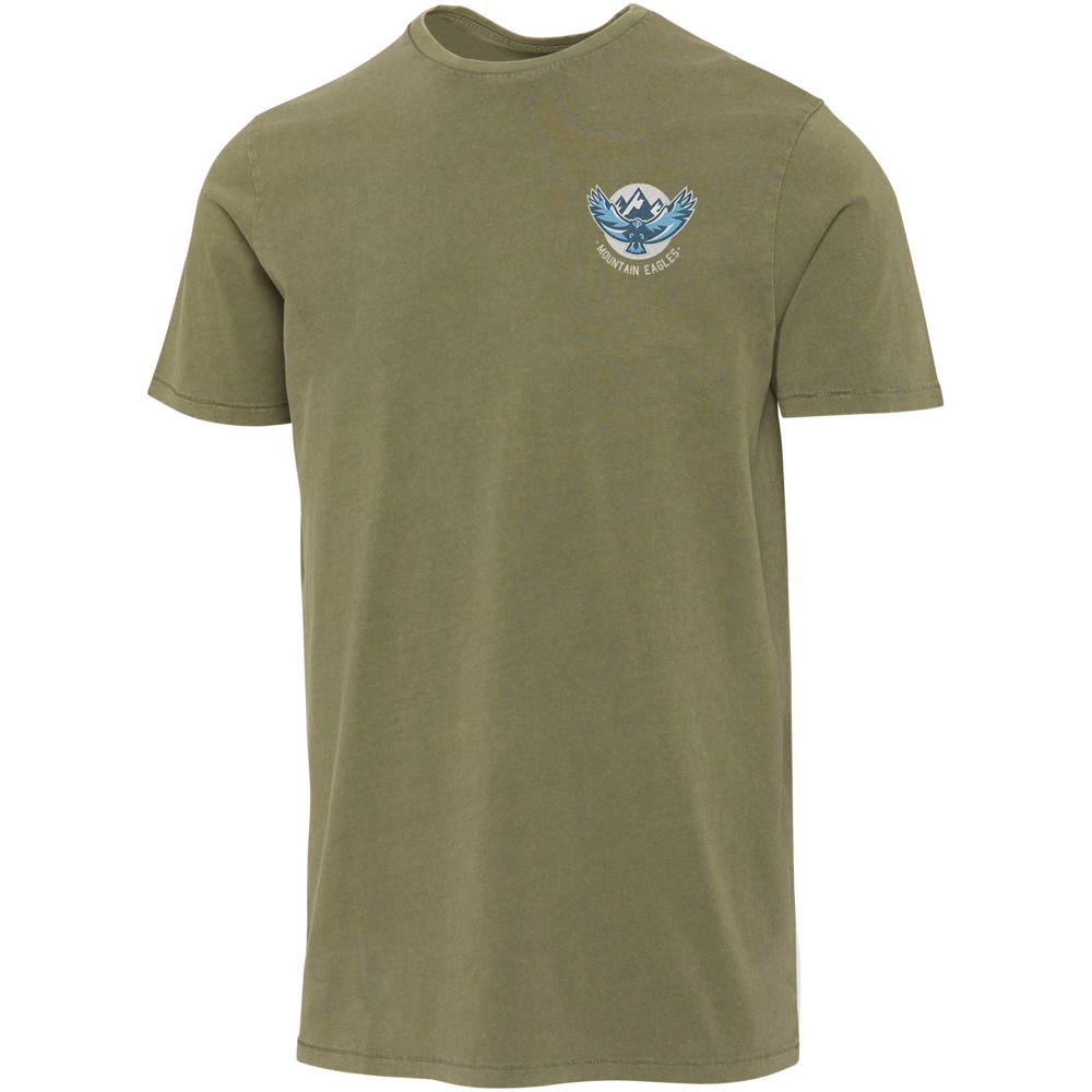 Nanaimo 160 g/m2 gewassen heren T-shirt met korte mouwen