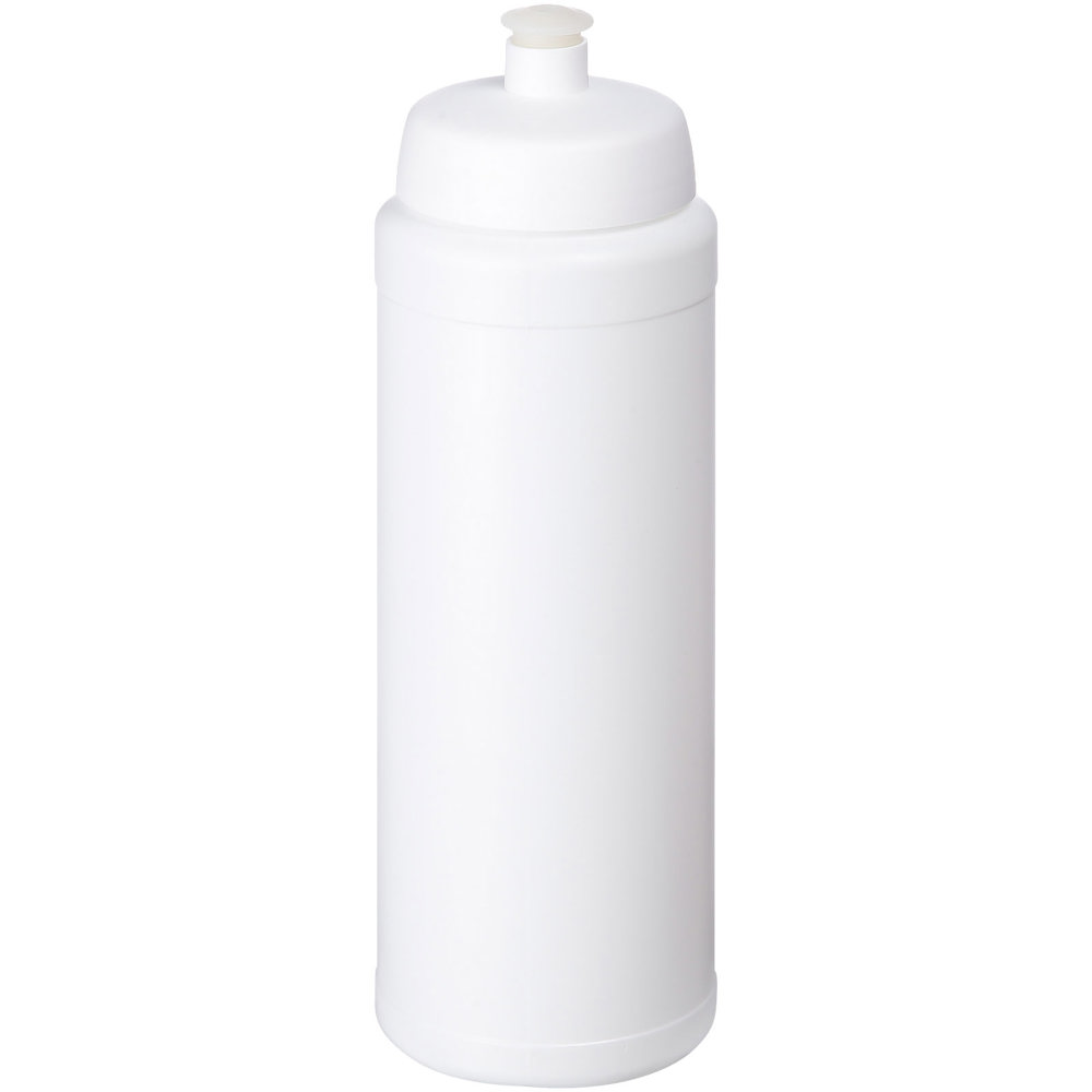 Baseline® Plus grip 750 ml sportfles met sportdeksel - bedrukt of onbedrukt verkrijgbaar - Wit