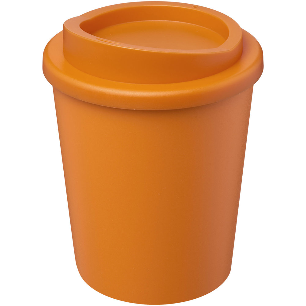 Americano® Espresso Eco 250 ml gerecyclede beker - met logo of onbedrukt bestellen - oranje