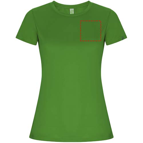 Imola 135 g/m² sportshirt met korte mouwen voor dames