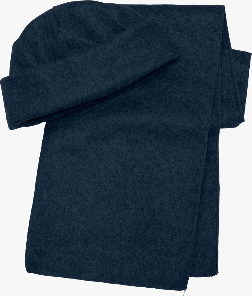 Polyester fleece (200 gr/m²) muts en sjaal Russo