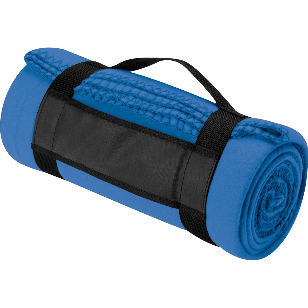 Fleecdeken - bedrukt of onbedrukt verkrijgbaar - Blauw