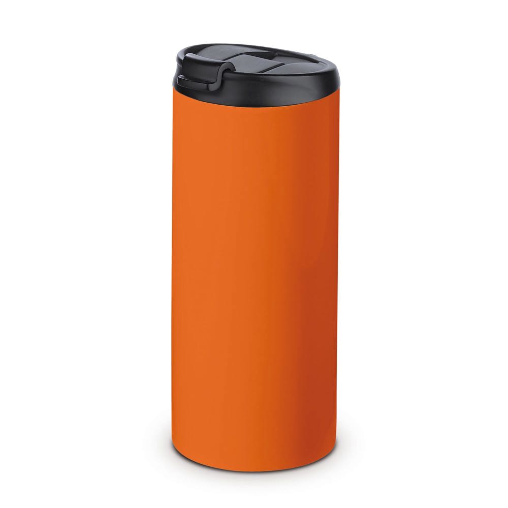 Thermobeker 350ml - bedrukt of onbedrukt verkrijgbaar - Oranje