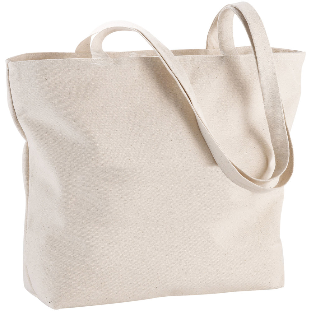 Ningbo 320 g/m² katoenen tas met rits 15L