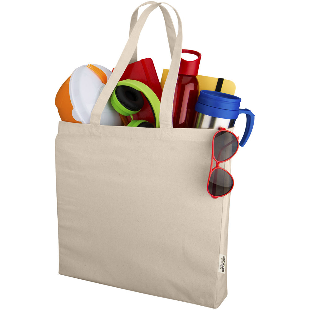 Odessa 220 g/m² GRS gerecyclede totebag 13L