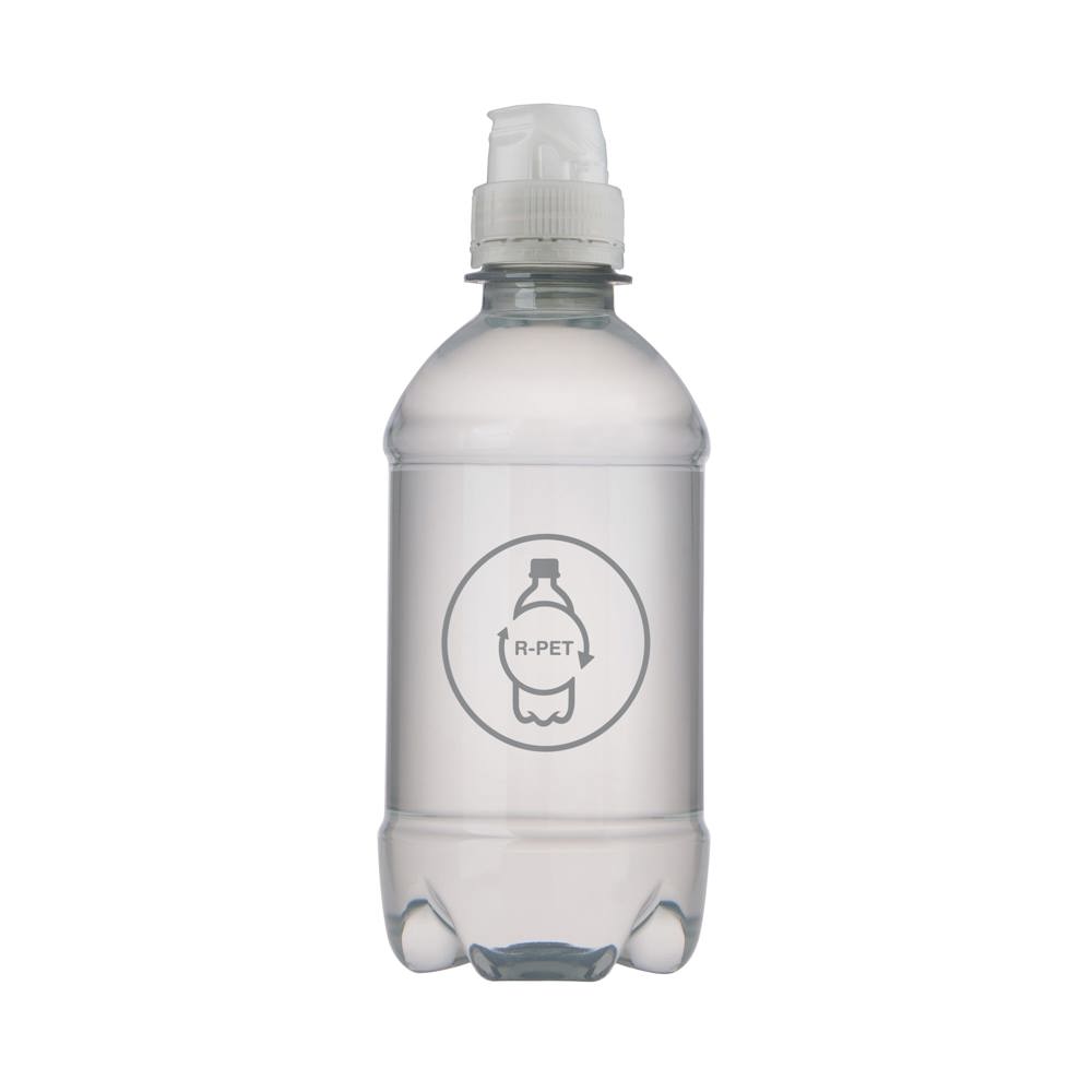 Bronwater 330 ml met sportdop - met logo of onbedrukt bestellen