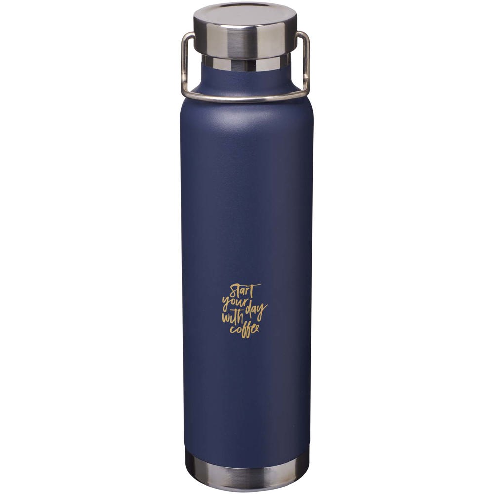 Thor 650 ml RCS gecertificeerde gerecyclede roestvrijstalen koperen vacuüm geïsoleerde waterfles 