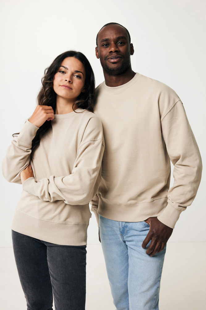 IQONIQ Kruger gerecycled katoen relaxed sweater