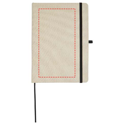 Tutico hardcover notitieboek van organisch katoen 