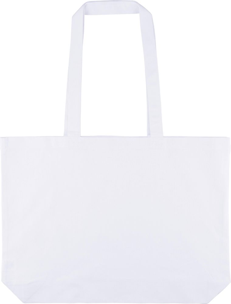 Katoen (140 gsm) boodschappentas Tarin - voor bedrijven en relatiegeschenken - Wit