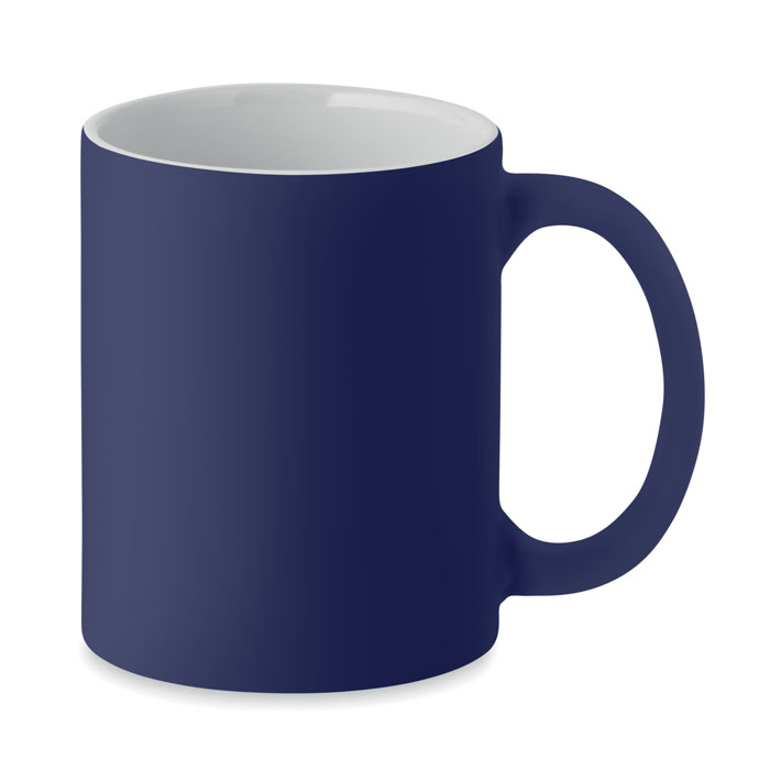DUBLIN COLOUR - Matte gekleurde mok 300 ml - met logo of onbedrukt bestellen - Marineblauw