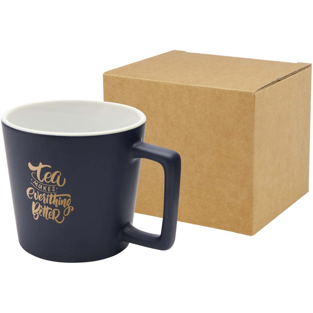 Cali keramische mok van 370 ml met matte afwerking