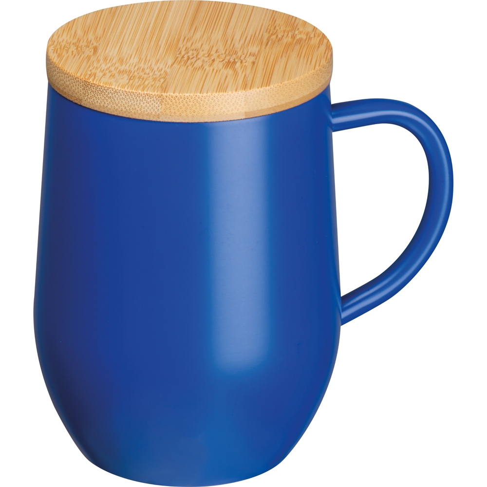 Dubbelwandige beker, 300 ml - met logo of onbedrukt bestellen - blauw