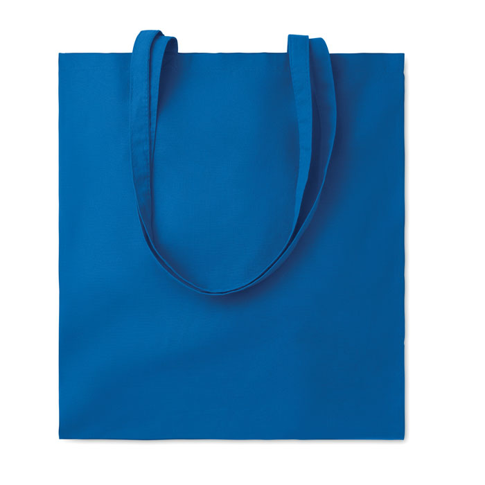 COTTONEL COLOUR + - Katoenen boodschappentas - kopen of bedrukken - Royal Blauw