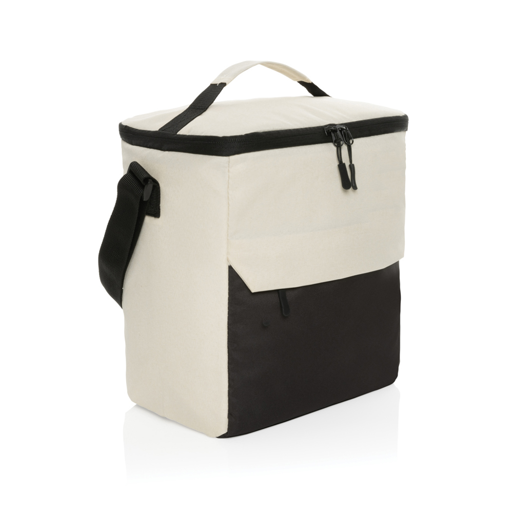 Kazu AWARE™ RPET basic koeltas - met logo of onbedrukt bestellen - gebroken wit (± PMS 12-0304 TCX)