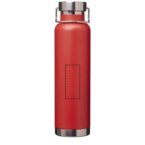 Thor 650 ml RCS gecertificeerde gerecyclede roestvrijstalen koperen vacuüm geïsoleerde waterfles 