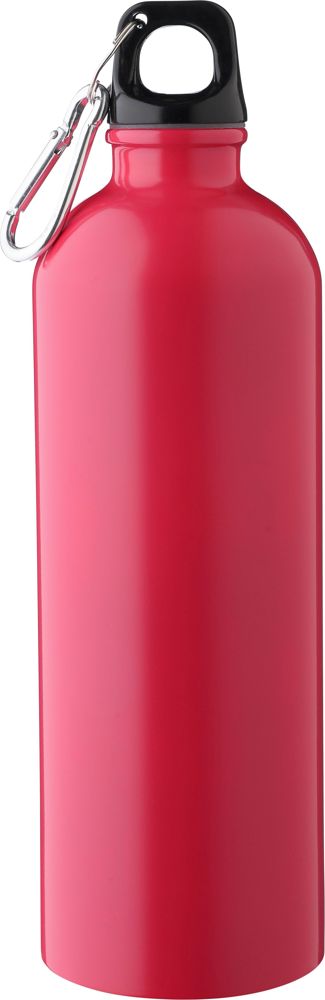 Gerecyclede roestvrijstalen enkelwandige fles (750 ml) Emeric - voor bedrijven en relatiegeschenken - roze