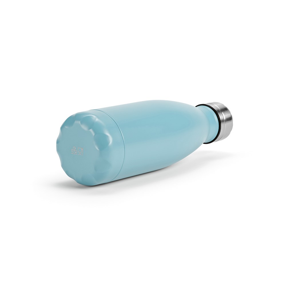 Mississippi 450 fles gerecycled roestvrij staal 430 ml - Lichtblauw