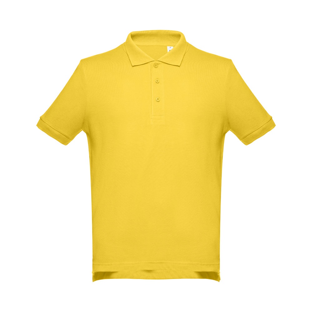 THC ADAM 3XL. Polo t-shirt voor mannen - met logo of onbedrukt bestellen - geel