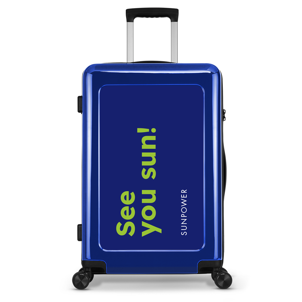 STICKERCASE® 24" Reiskoffer - bedrukt of onbedrukt verkrijgbaar - donker blauw