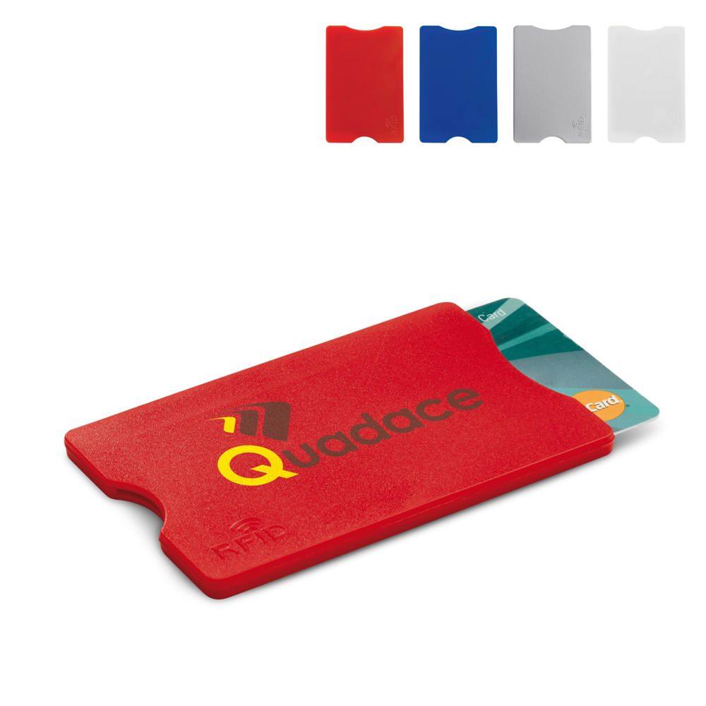 RFID kaarthouder hardcase - bedrukt of onbedrukt verkrijgbaar