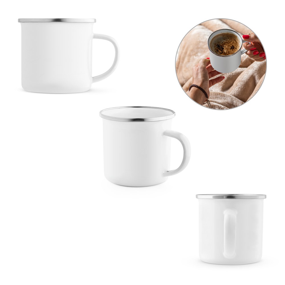 GOTZE SUB. Emaille beker voor sublimatie 350 mL - kopen of bedrukken