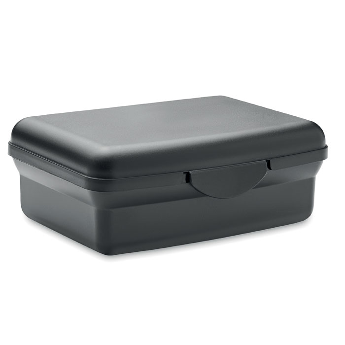 CARMANY - Lunchbox PP 800ml - bedrukt of onbedrukt verkrijgbaar - Zwart