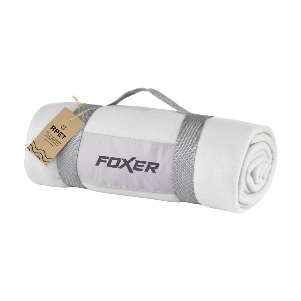 SuperSoft RPET (180 g/m²) fleecedeken - voor bedrijven en relatiegeschenken - Grijs