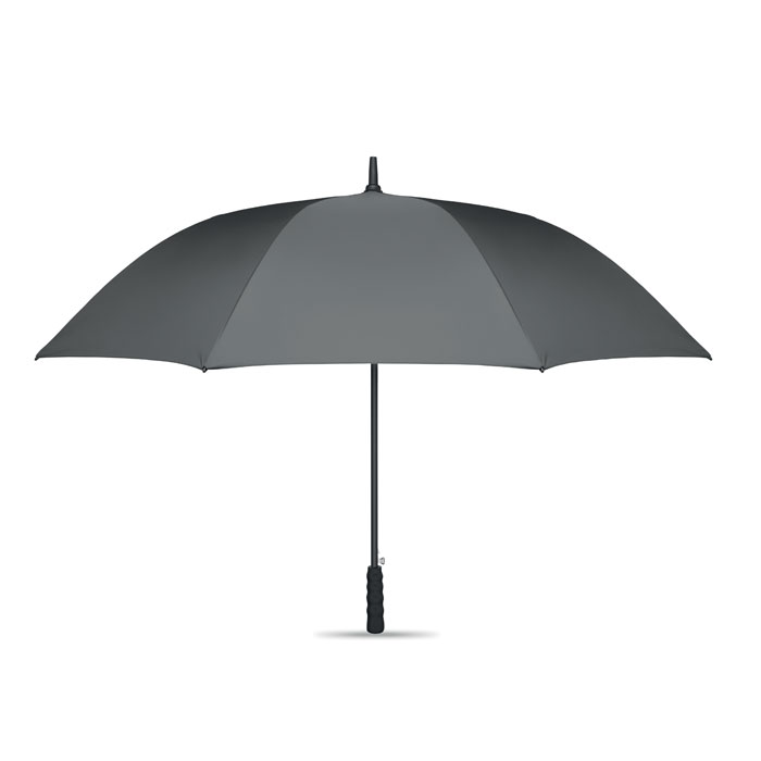 LLUVIA - 27 inch windbestendige paraplu - met logo of onbedrukt bestellen - Grijs