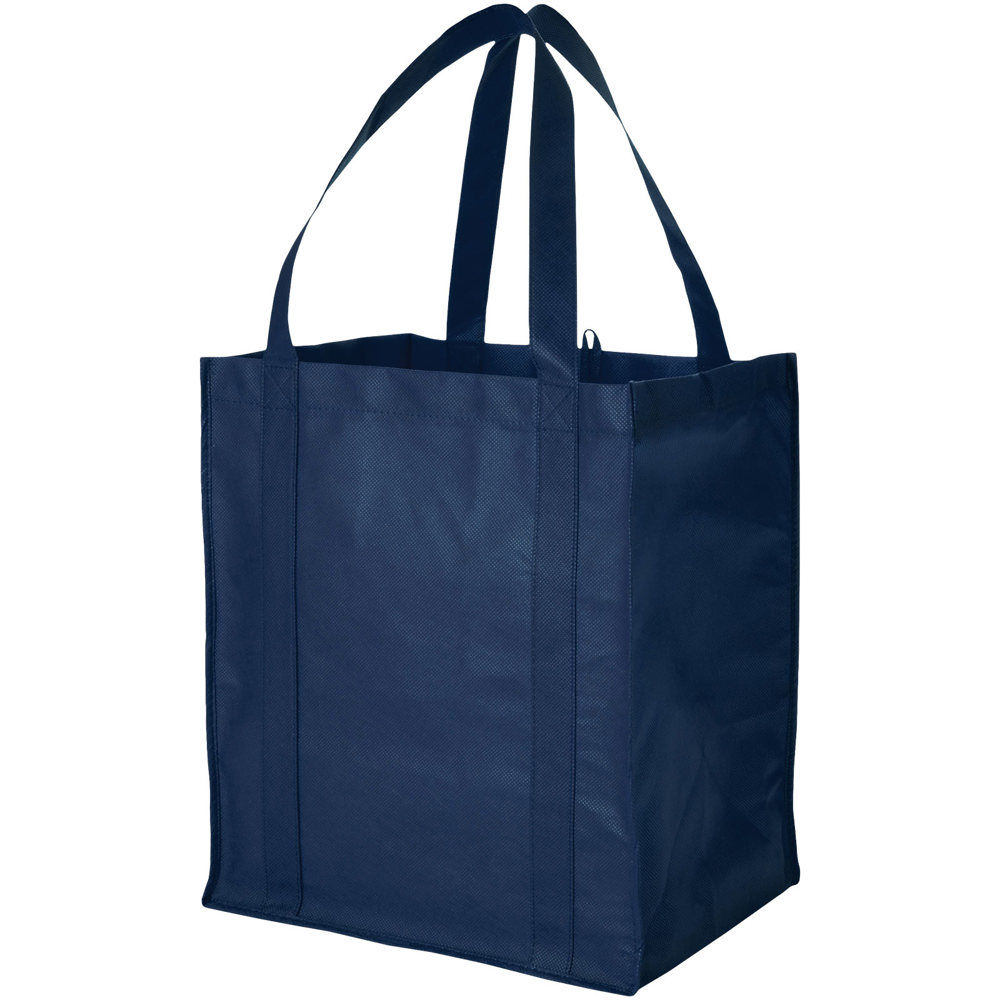Liberty non woven boodschappentas 29L - voor bedrijven en relatiegeschenken - Marineblauw