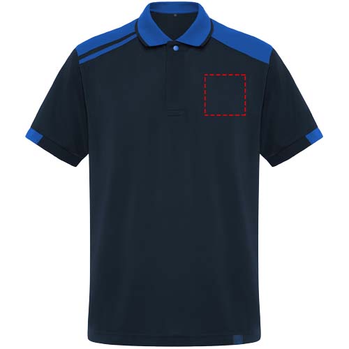 Samurai 160 g/m2 unisex antibacteriële polo met korte mouwen 