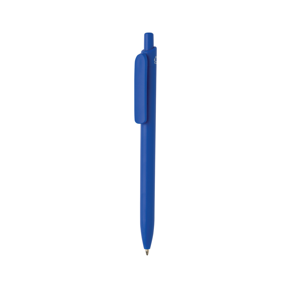 Bolt GRS certified R-ABS balpen - bedrukt of onbedrukt verkrijgbaar - blauw (± PMS 7686)