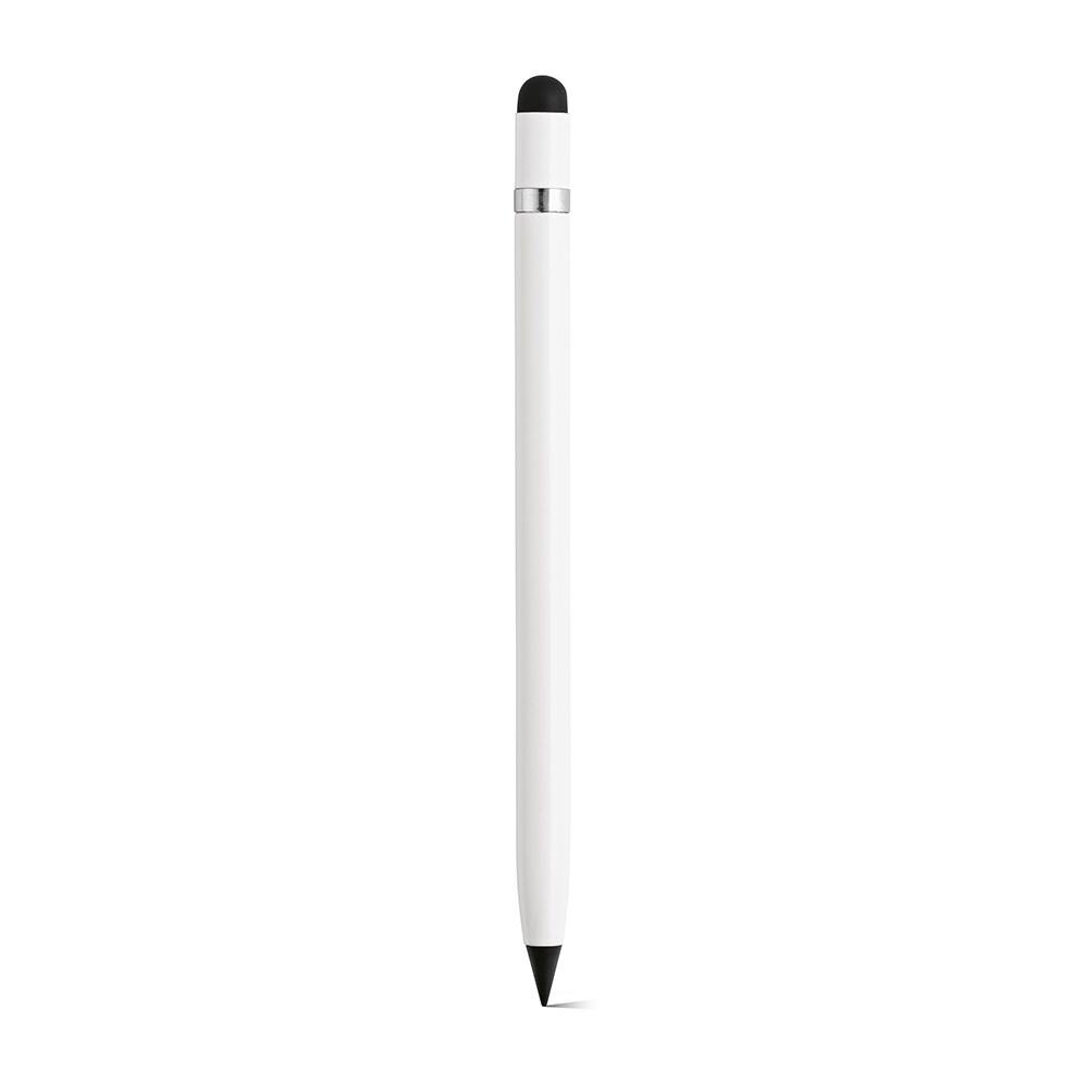 Voltaire Inktloze Pen Gerecycled Aluminium - Wit
