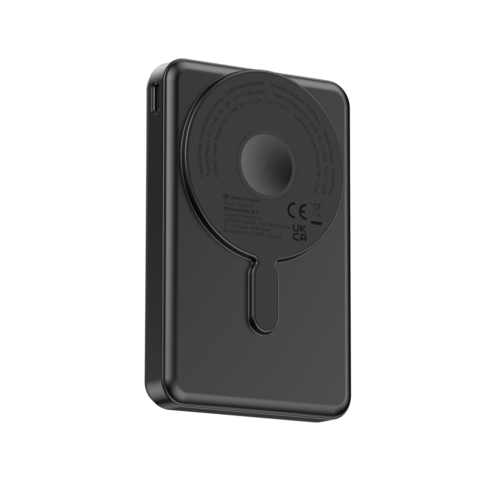 Urban Vitamin Delano 5-in-1 10.000mAh 20WPD magn. powerbank - kopen of bedrukken