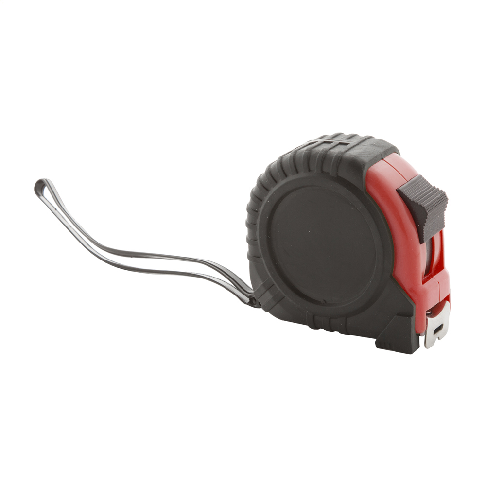 Meter 5M - rolbandmaat - kopen of bedrukken - rood/zwart