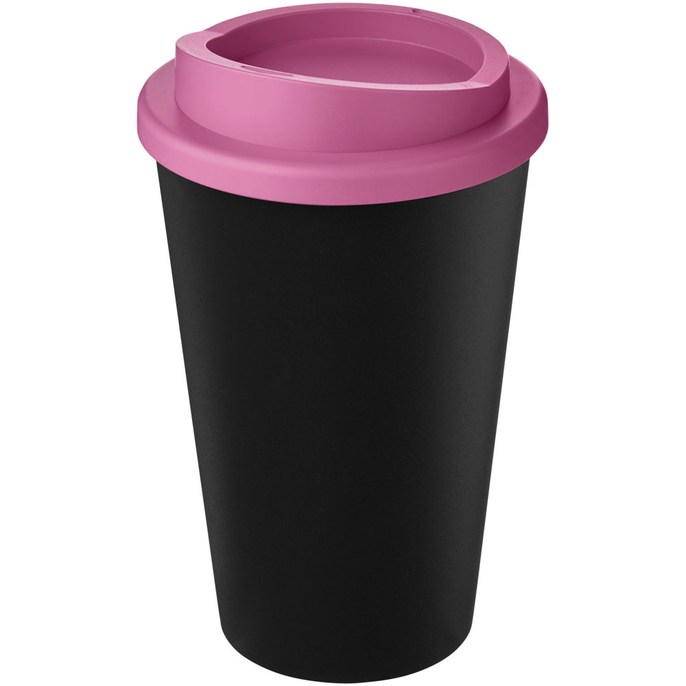 Americano® Eco 350 ml gerecyclede drinkbeker - kopen of bedrukken - Zwart, Roze