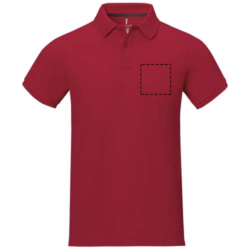 Calgary 200 g/m² herenpolo met korte mouwen
