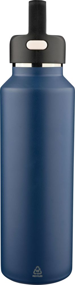 Gerecyclede roestvrijstalen dubbelwandige fles (600 ml) Mace